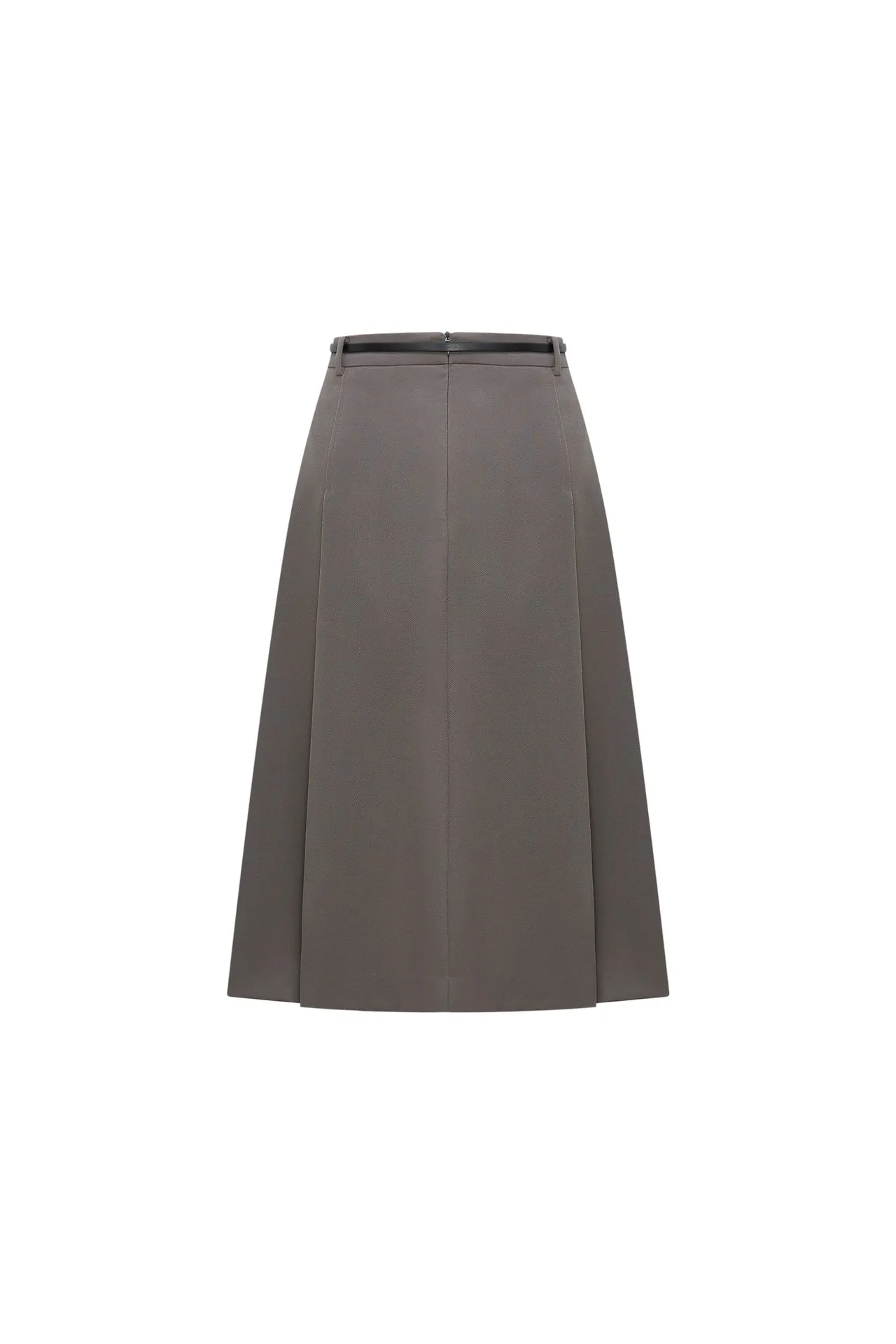 A-Line Midi Skirt