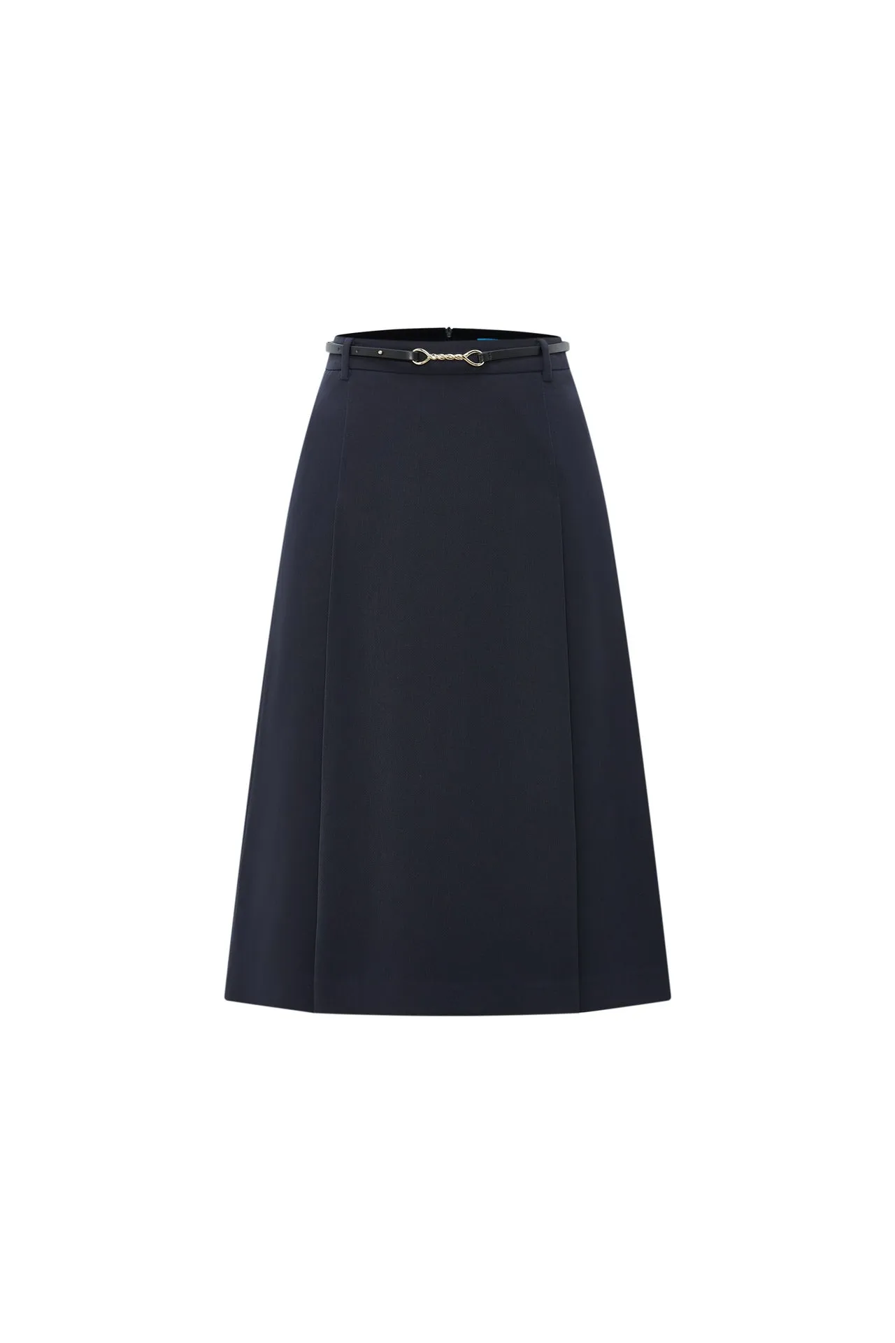 A-Line Midi Skirt