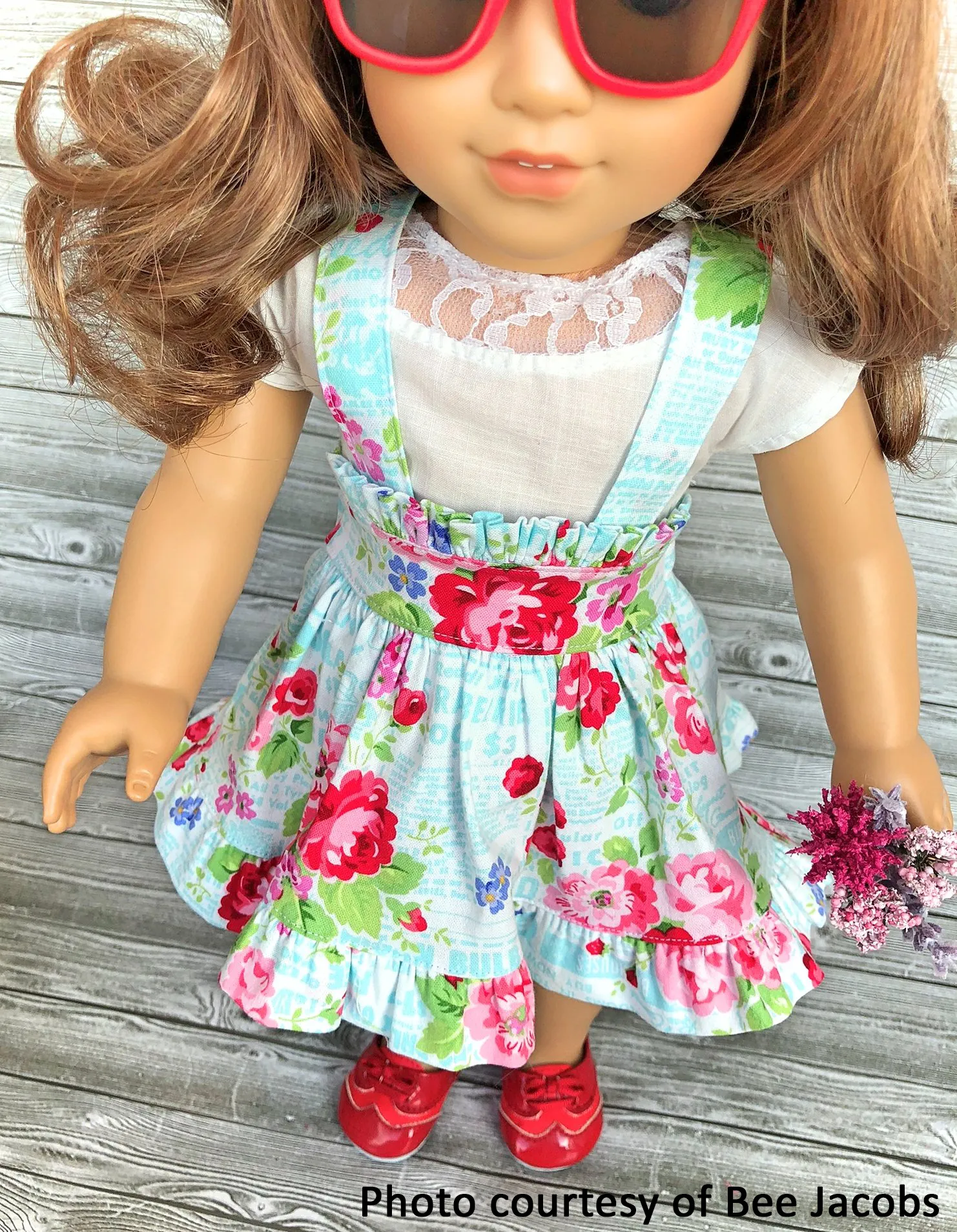 All the Frills Skirt 18 Inch Doll Sewing Pattern