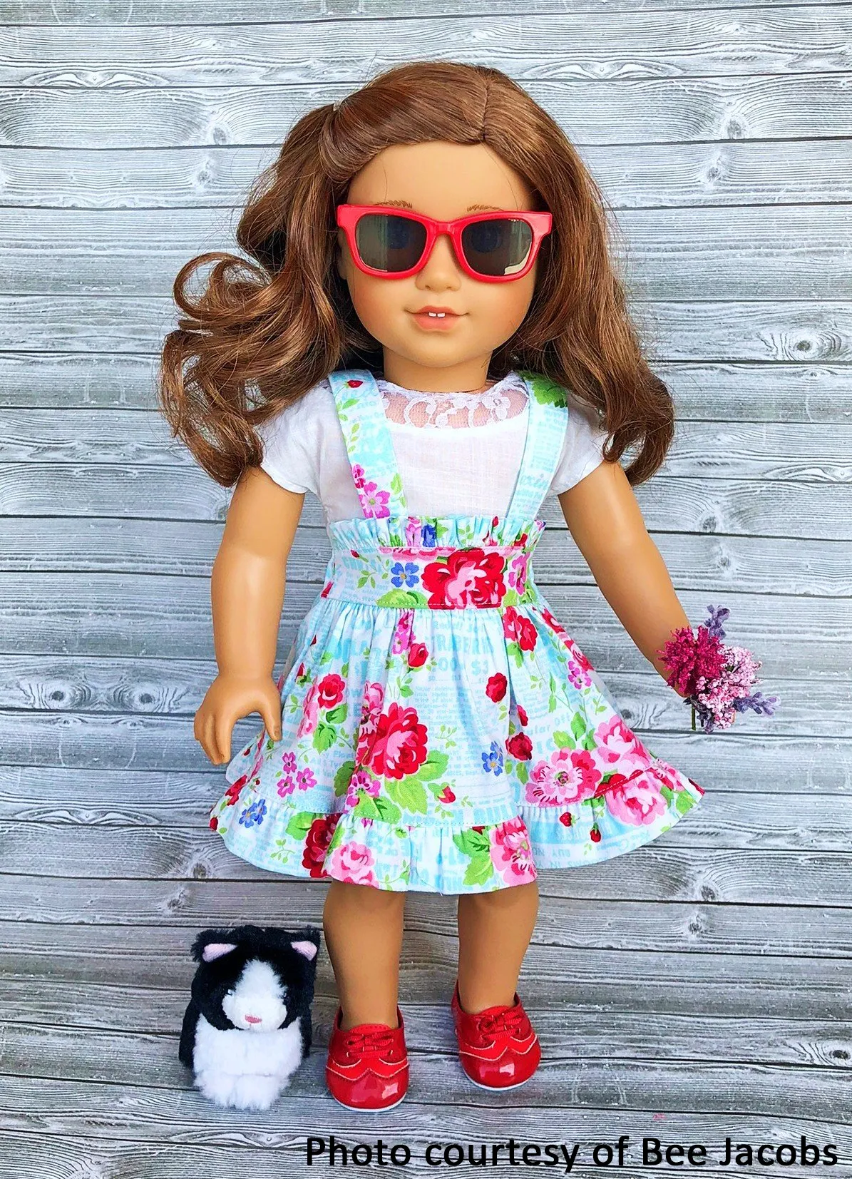 All the Frills Skirt 18 Inch Doll Sewing Pattern