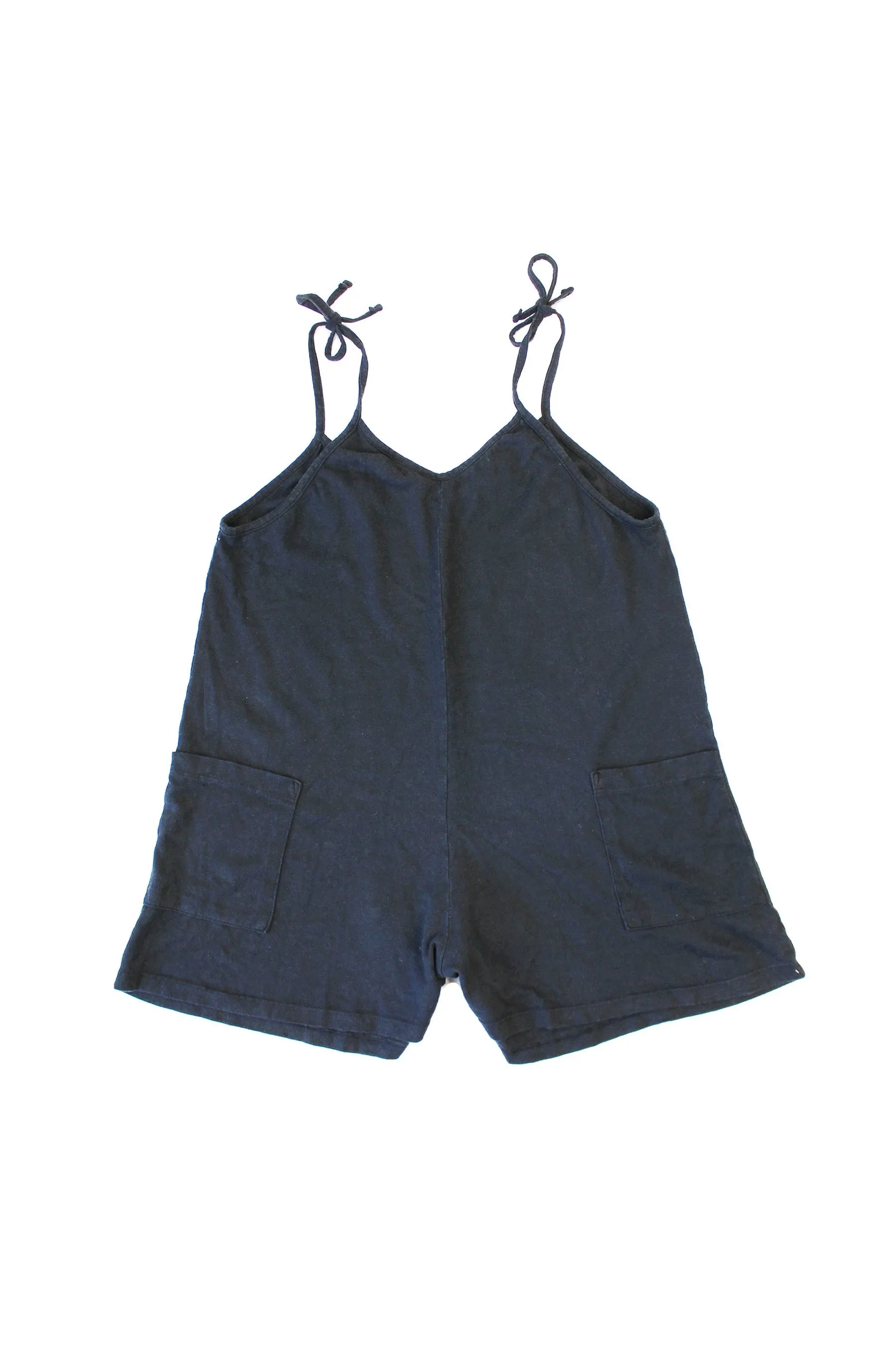 Black Sespe Short Romper