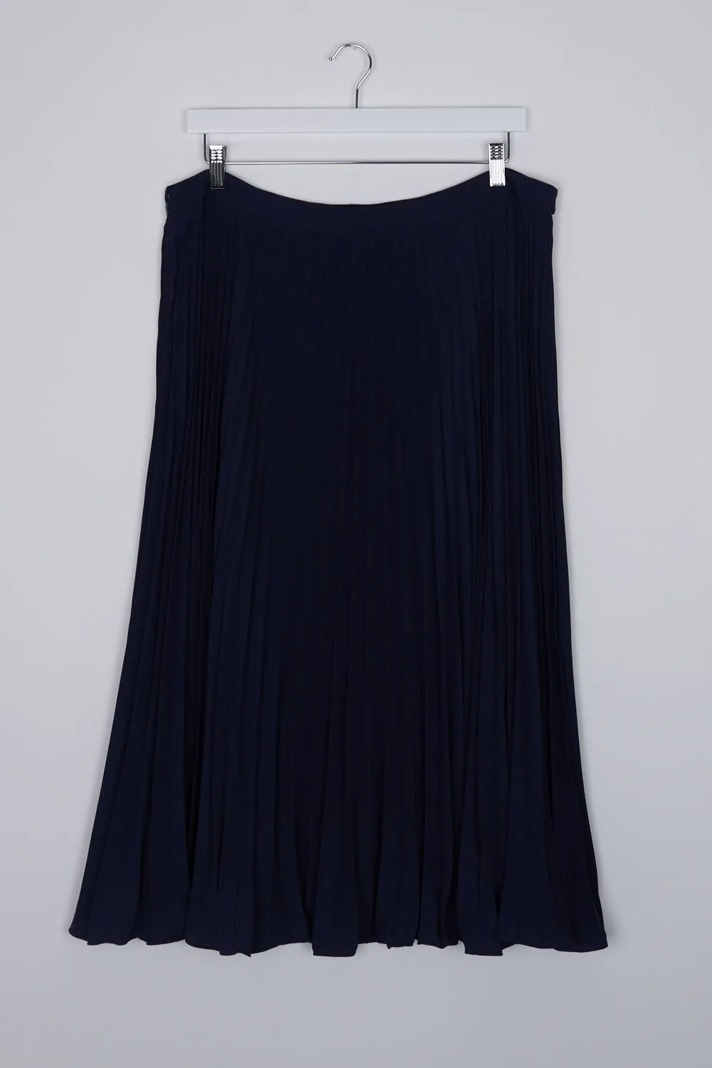 Boden Navy Pleated Skirt 20