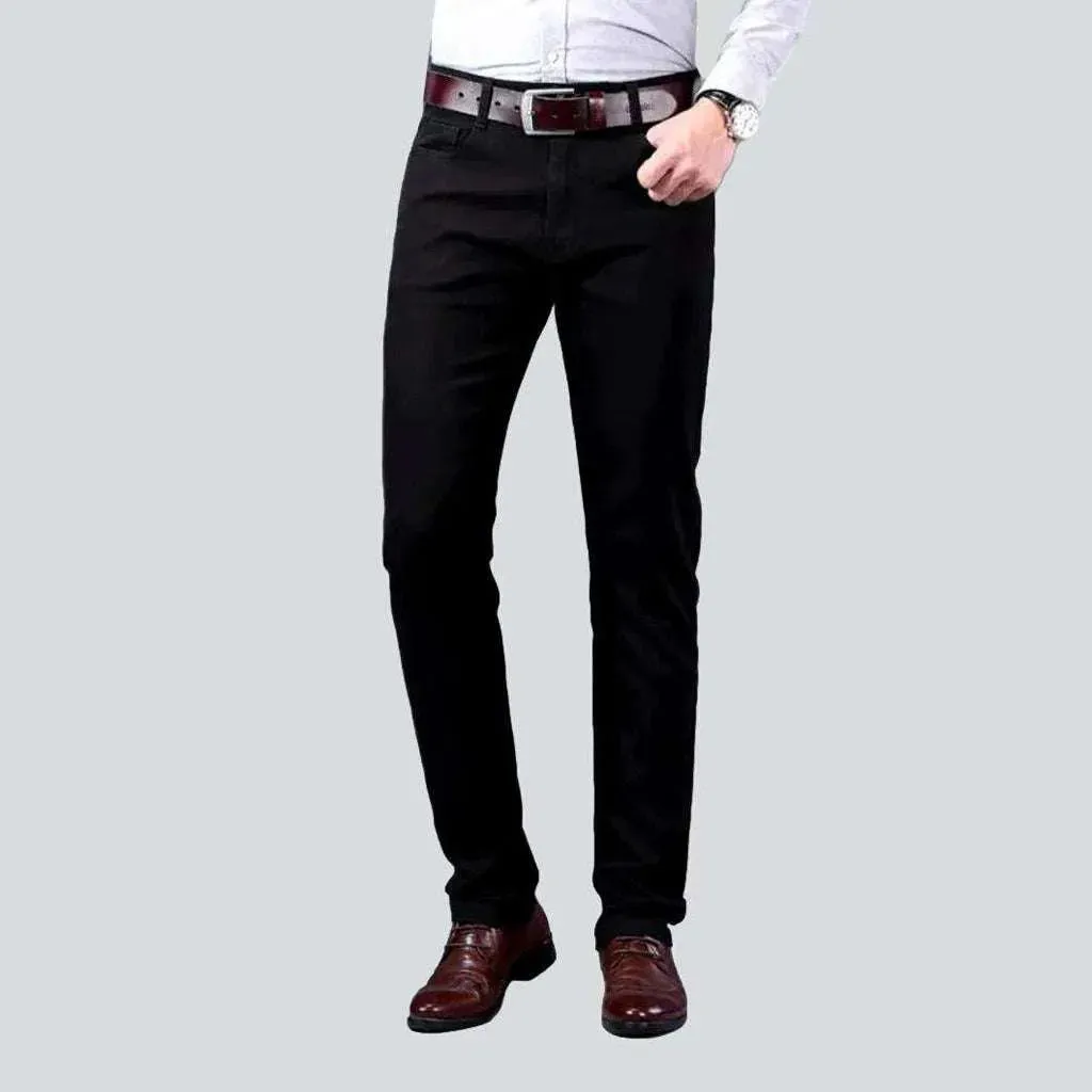 Business casual color men's jeans