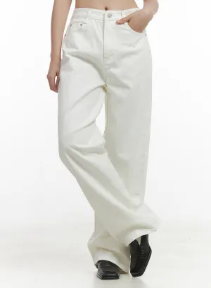 Classic Cotton Wide Leg Pants OO416