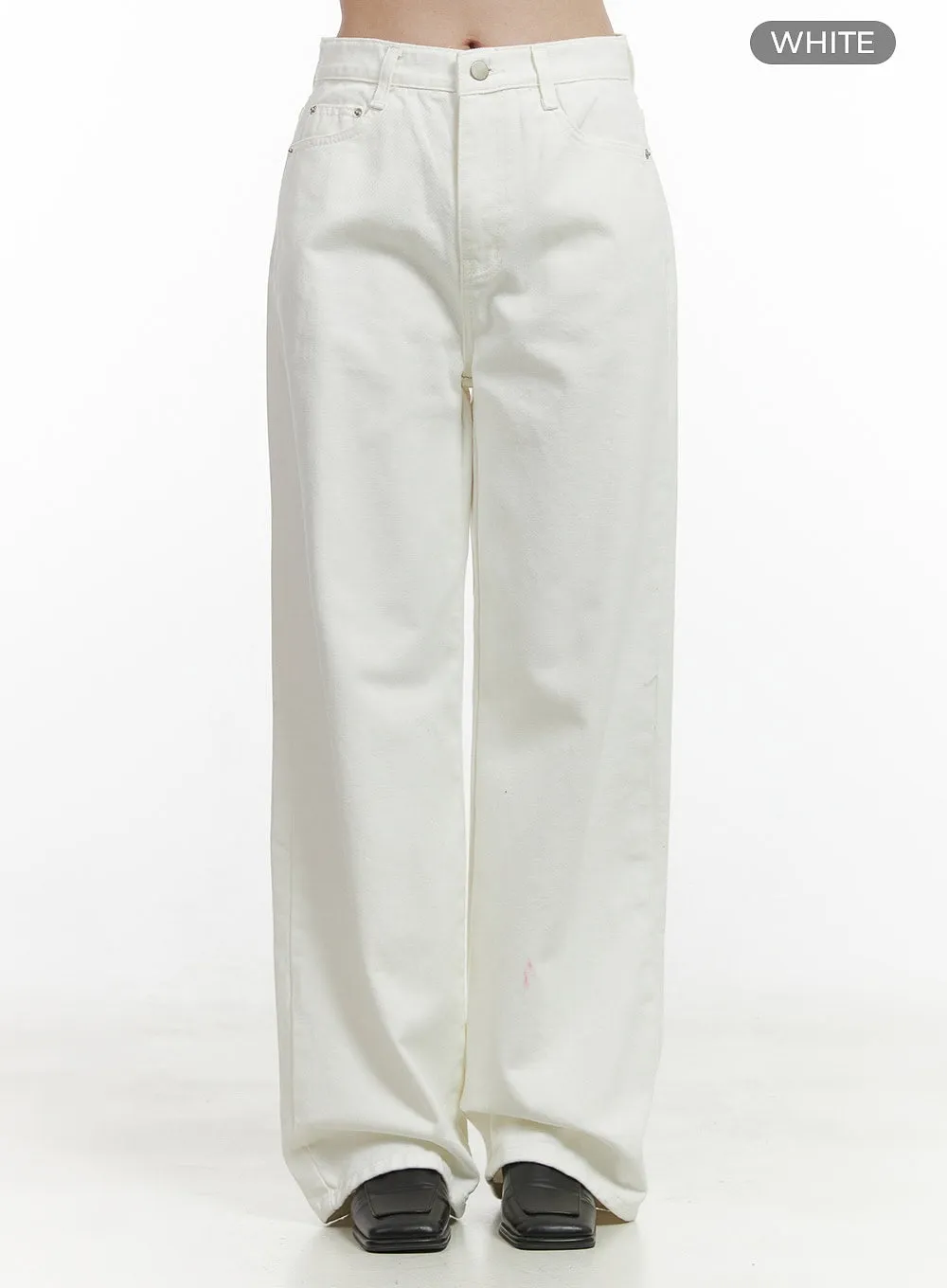 Classic Cotton Wide Leg Pants OO416