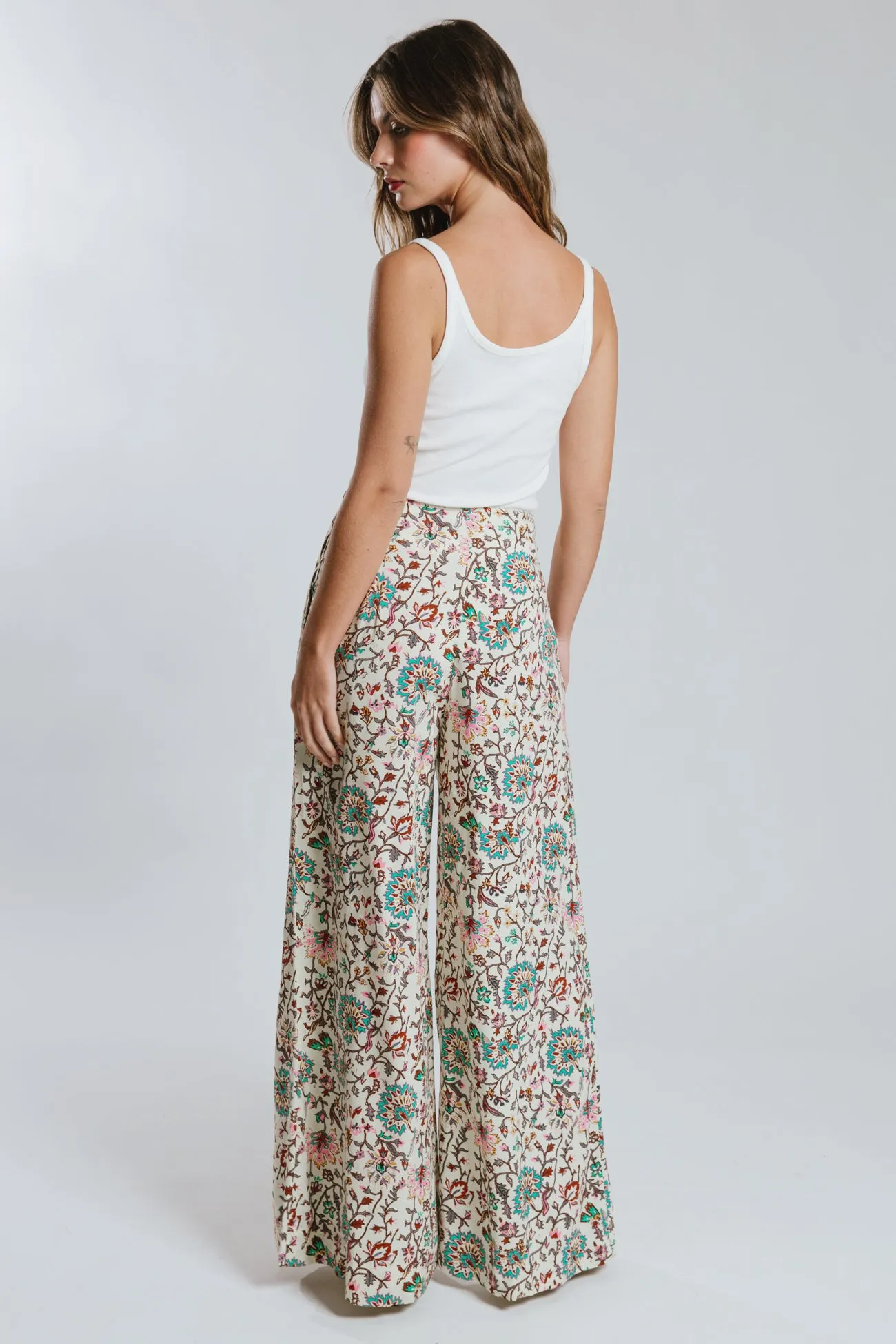 Deema Wide Leg Trousers