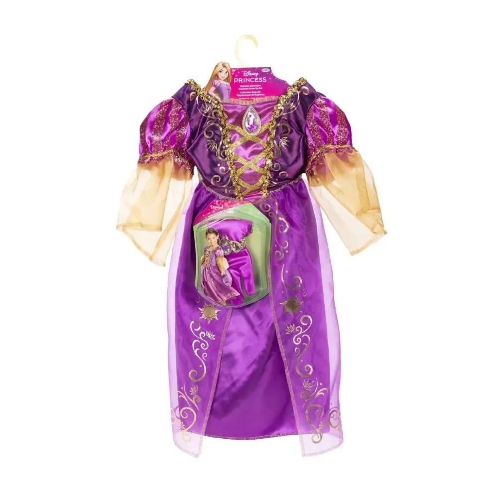 Disney Princess Rapunzel Majestic Dress with Bracelet and Gloves