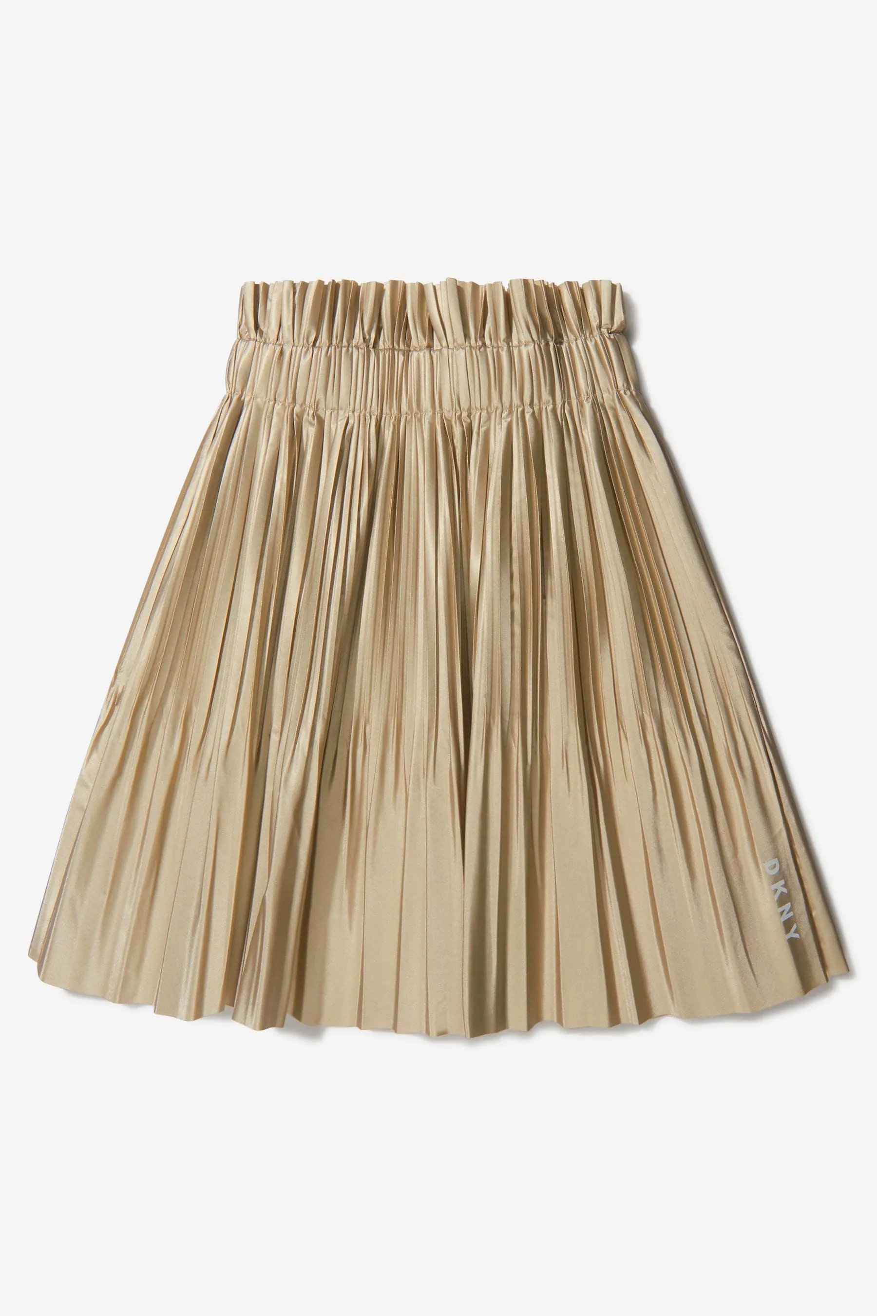 DKNY Girls Pleated Logo Skirt