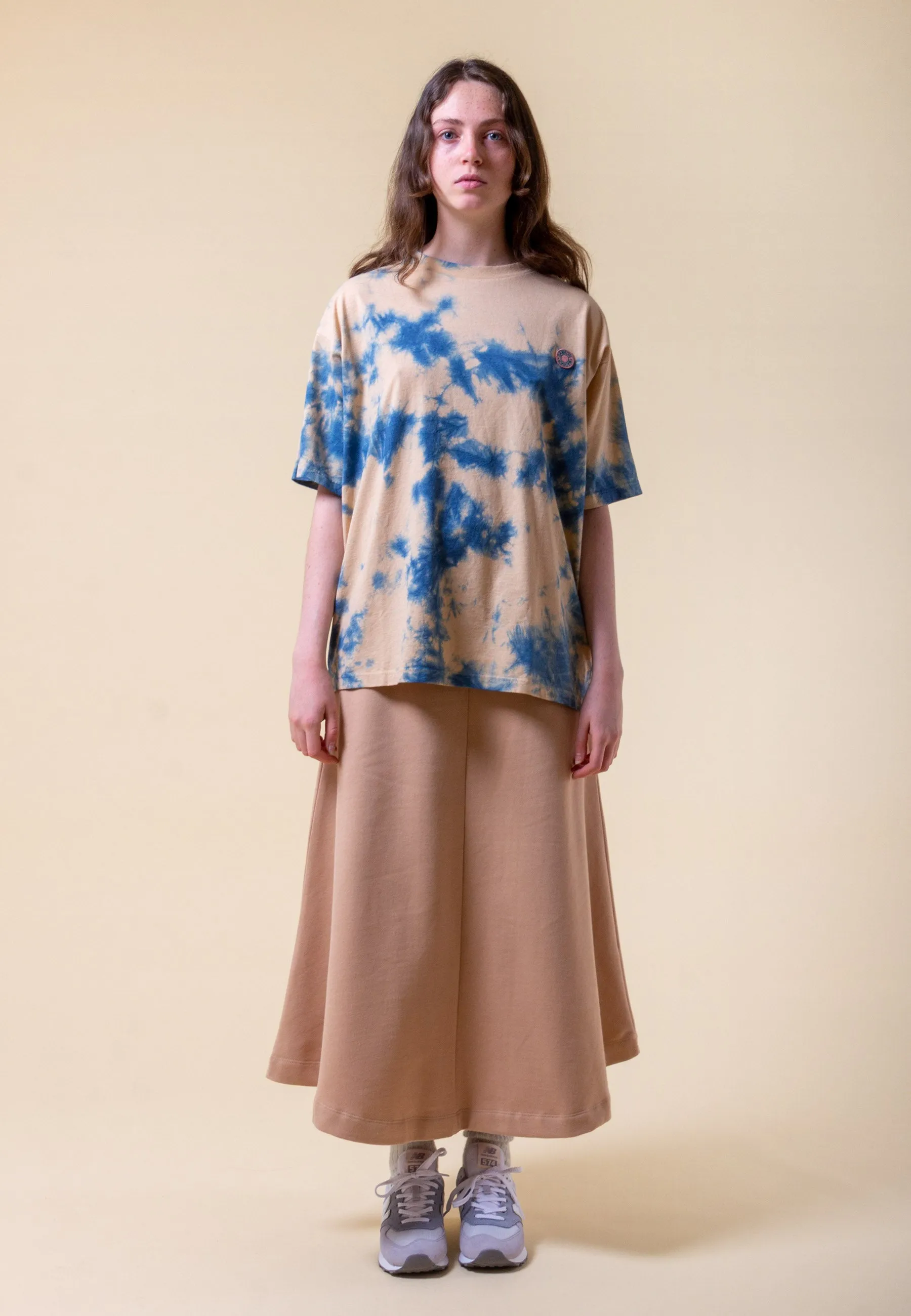 Extreme A Line Skirt - camel