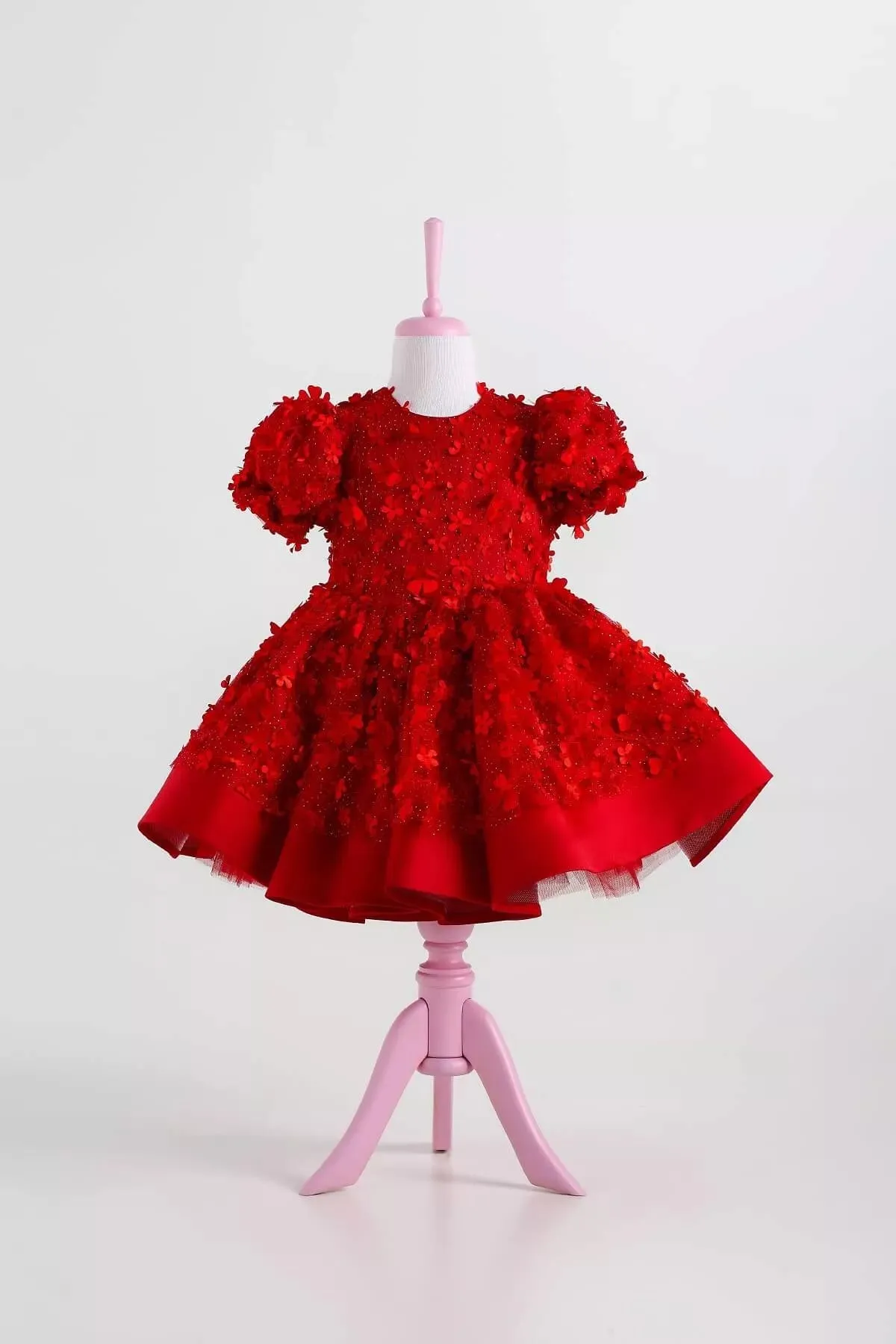 Fiona Red Party Dress