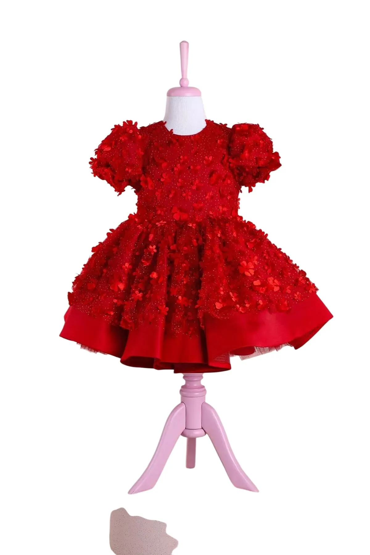 Fiona Red Party Dress