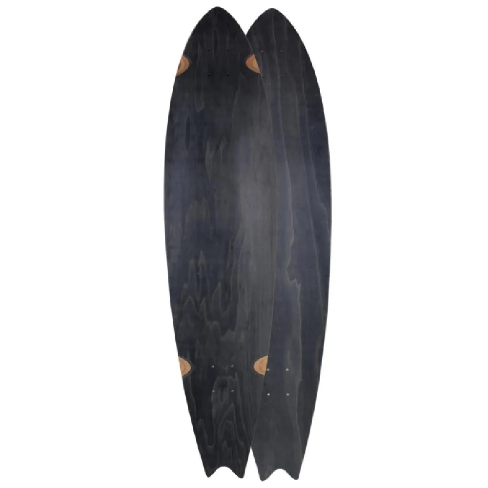 Fishtail 40 inch Blank Longboard Deck