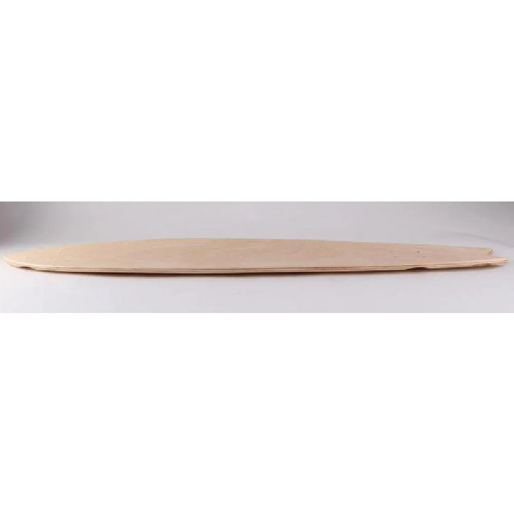 Fishtail 40 inch Blank Longboard Deck