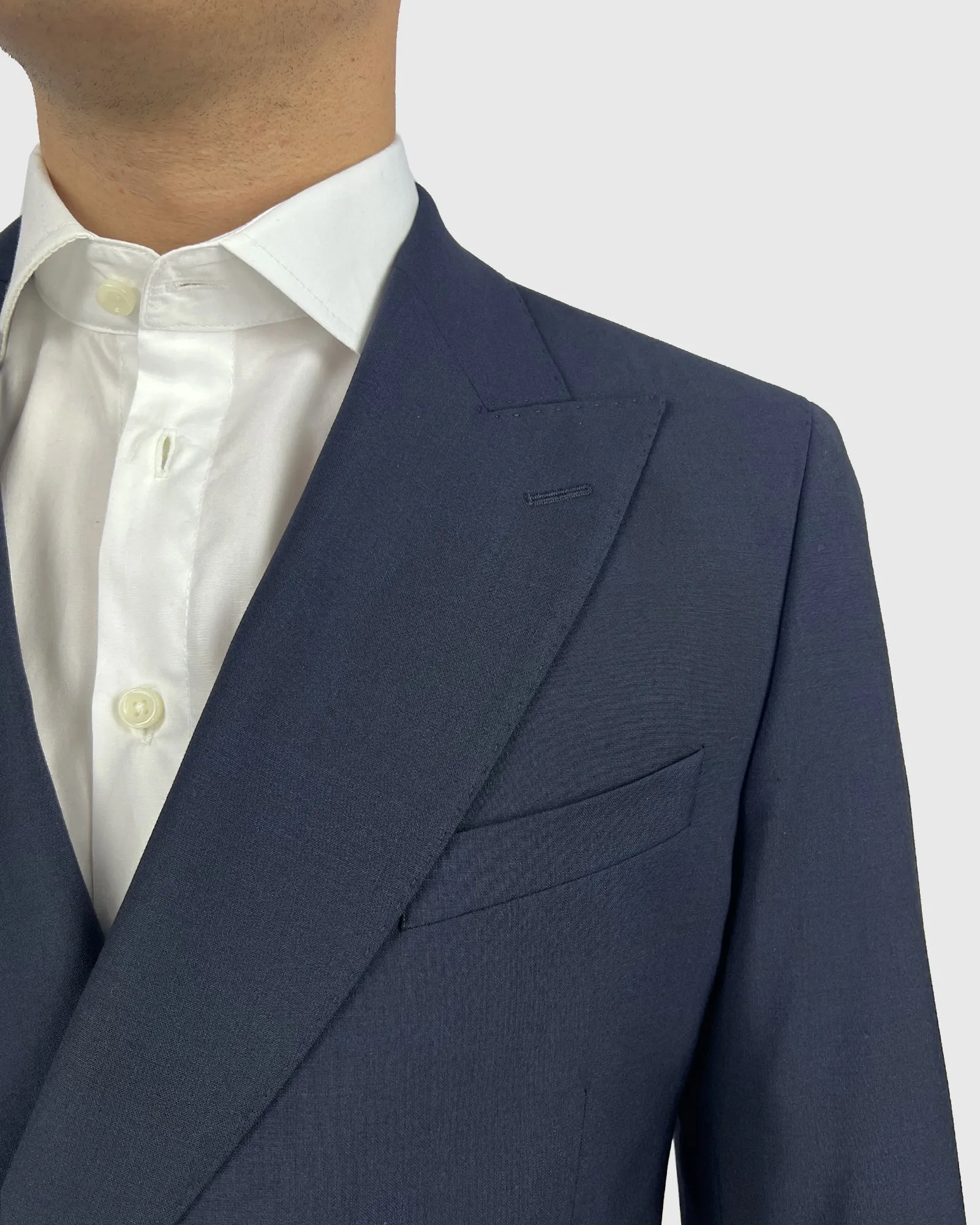 FRANCKINO SARTORIA FSS24 PL 4B-DB 2PSU NAVY NEAPOLITAN SUIT