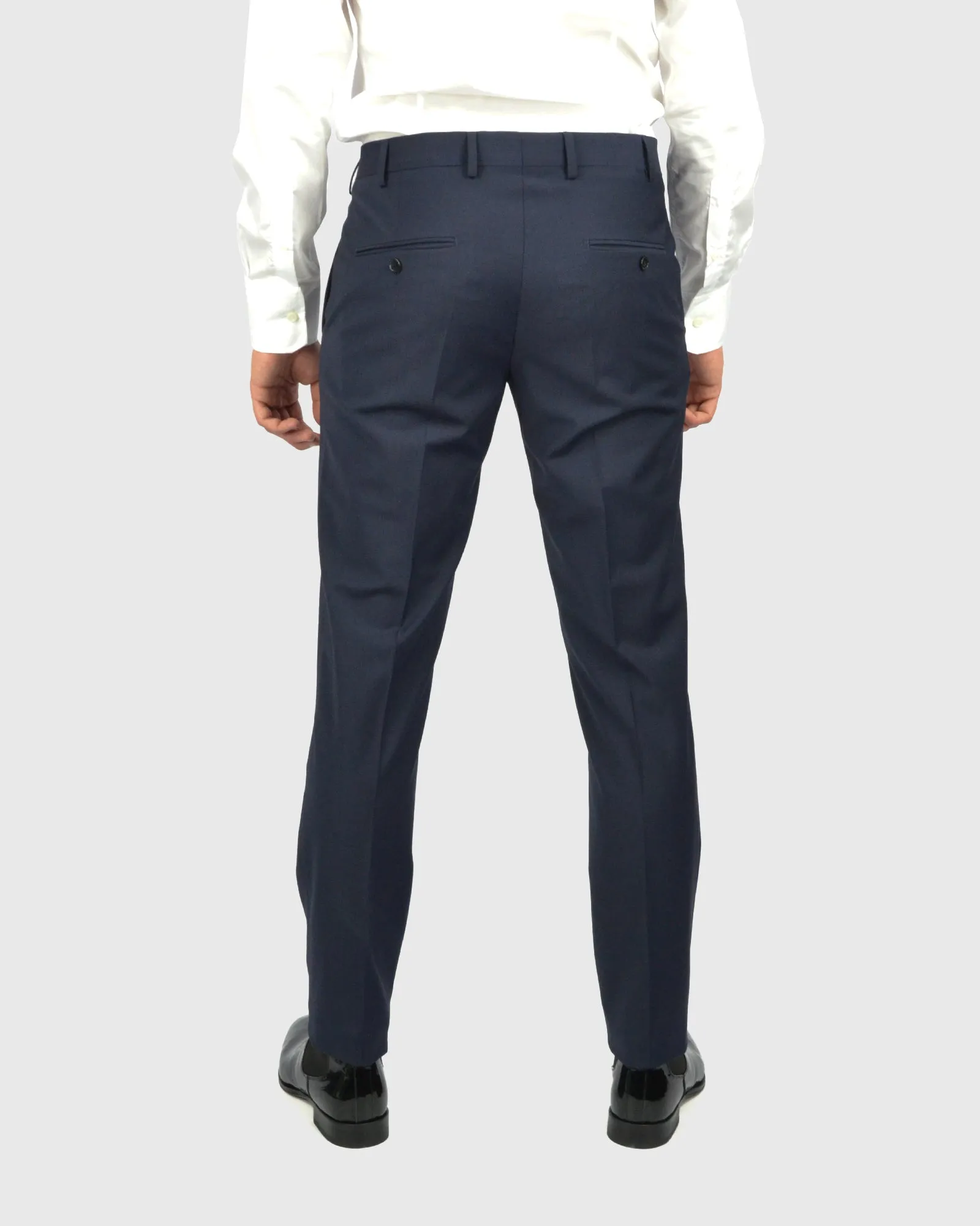 FRANCKINO SARTORIA FSS24 PL 4B-DB 2PSU NAVY NEAPOLITAN SUIT