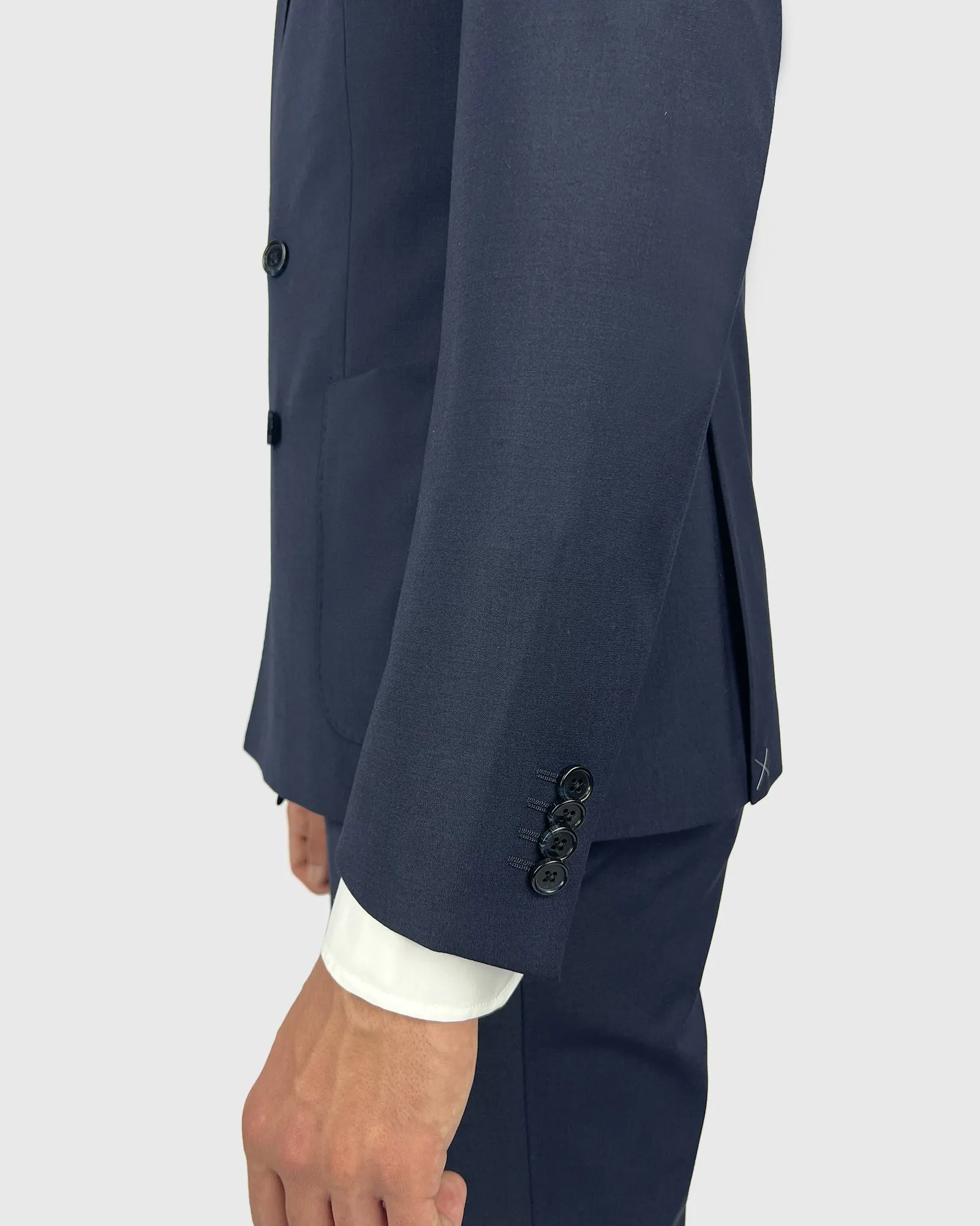 FRANCKINO SARTORIA FSS24 PL 4B-DB 2PSU NAVY NEAPOLITAN SUIT