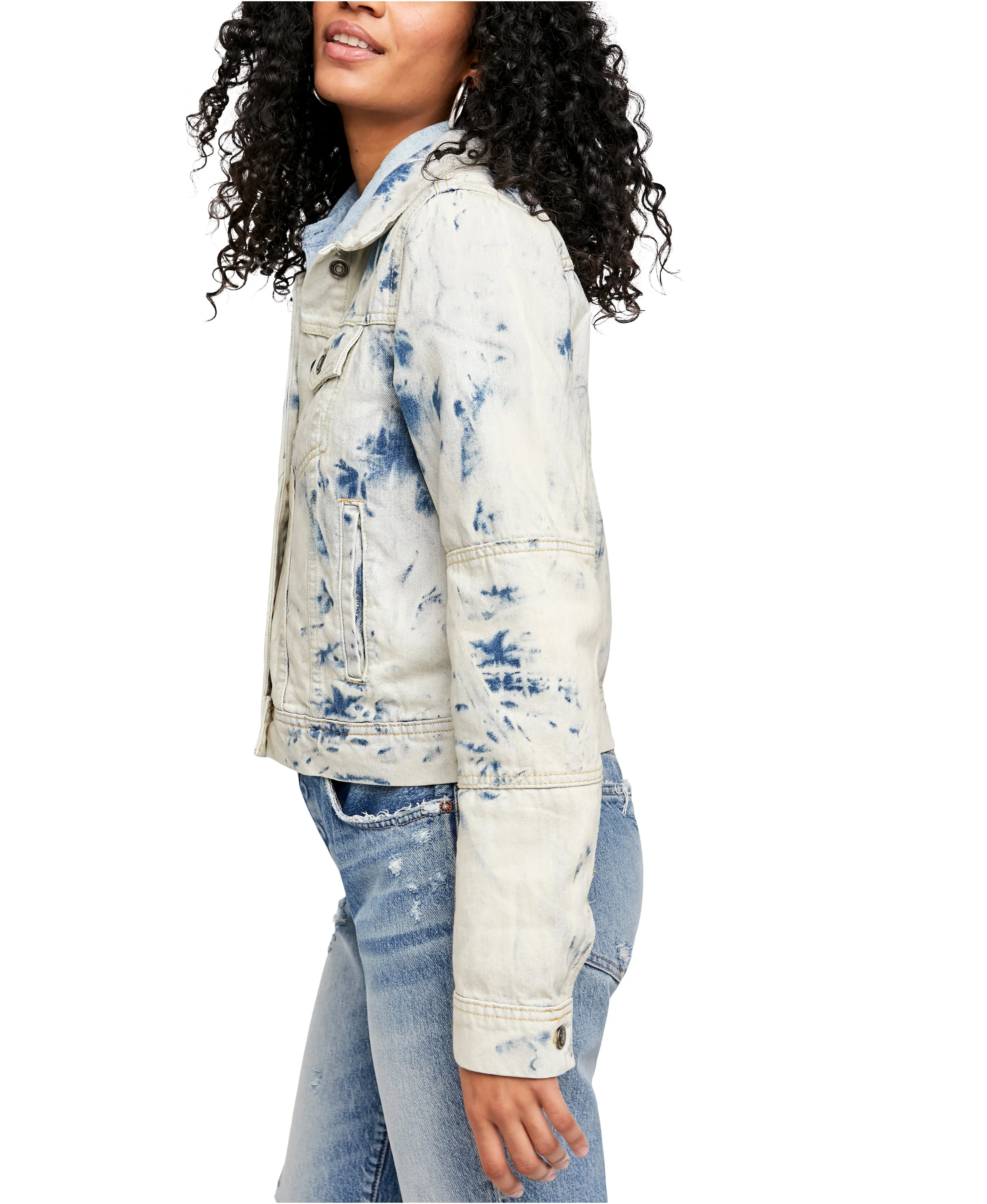 Free People Rumors Denim Jacket