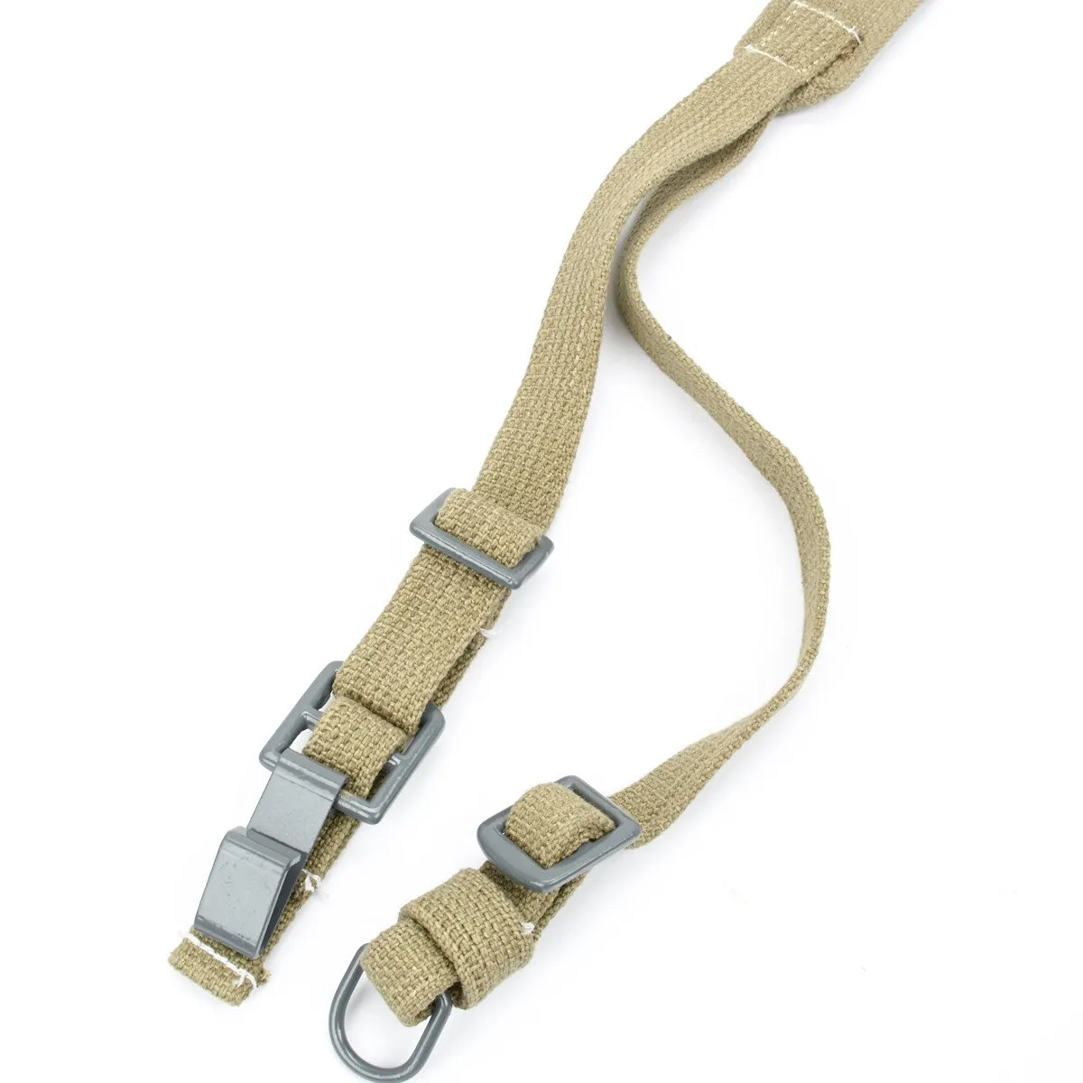 German WWII Afrika Korps Canvas Y Straps (Suspenders)