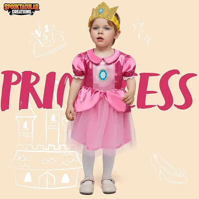 Halloween Baby Pink Princess Costume for Girl