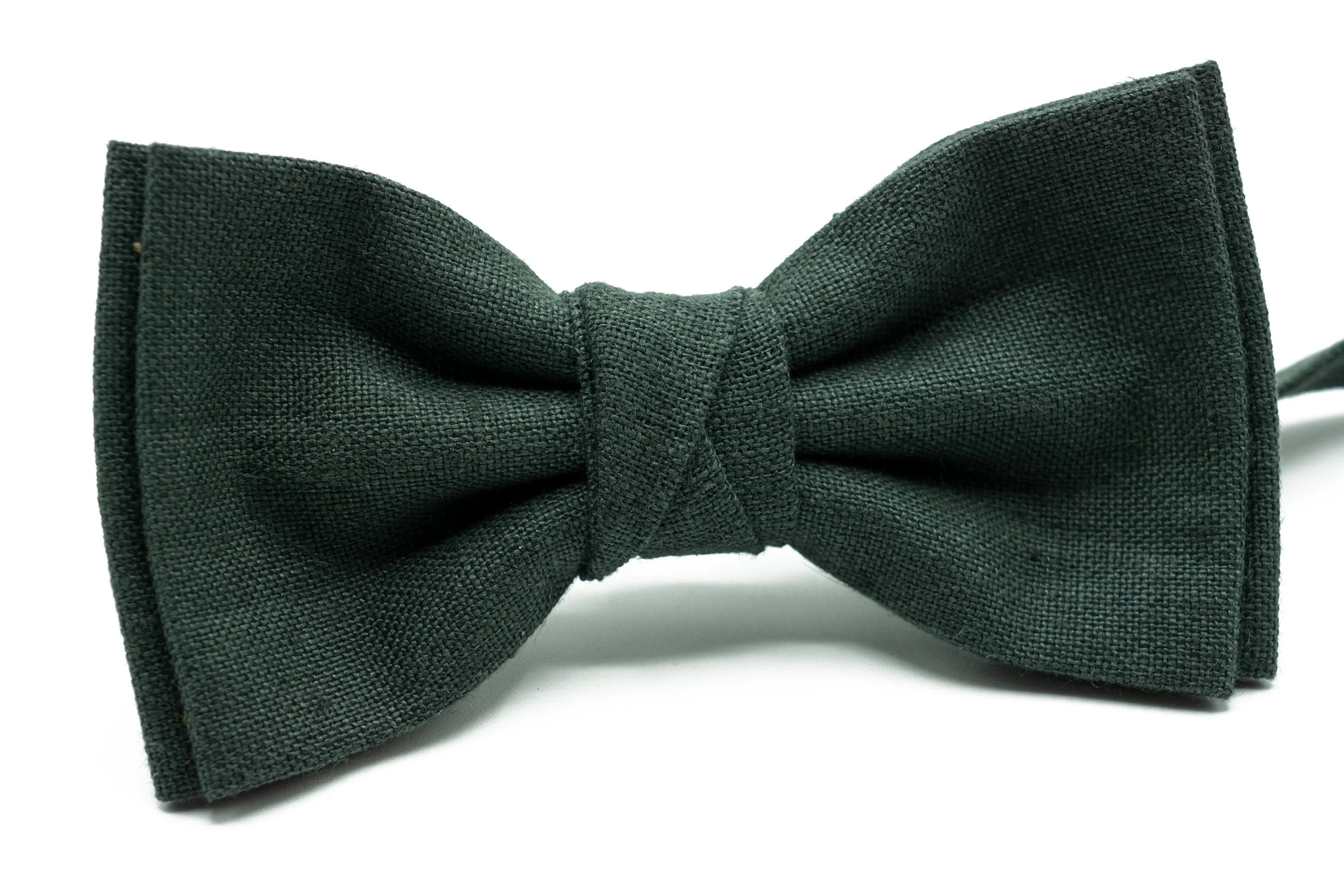 Hunter Green Bow Tie & Suspenders for Boys, Toddlers, Men - Perfect Wedding Accessory