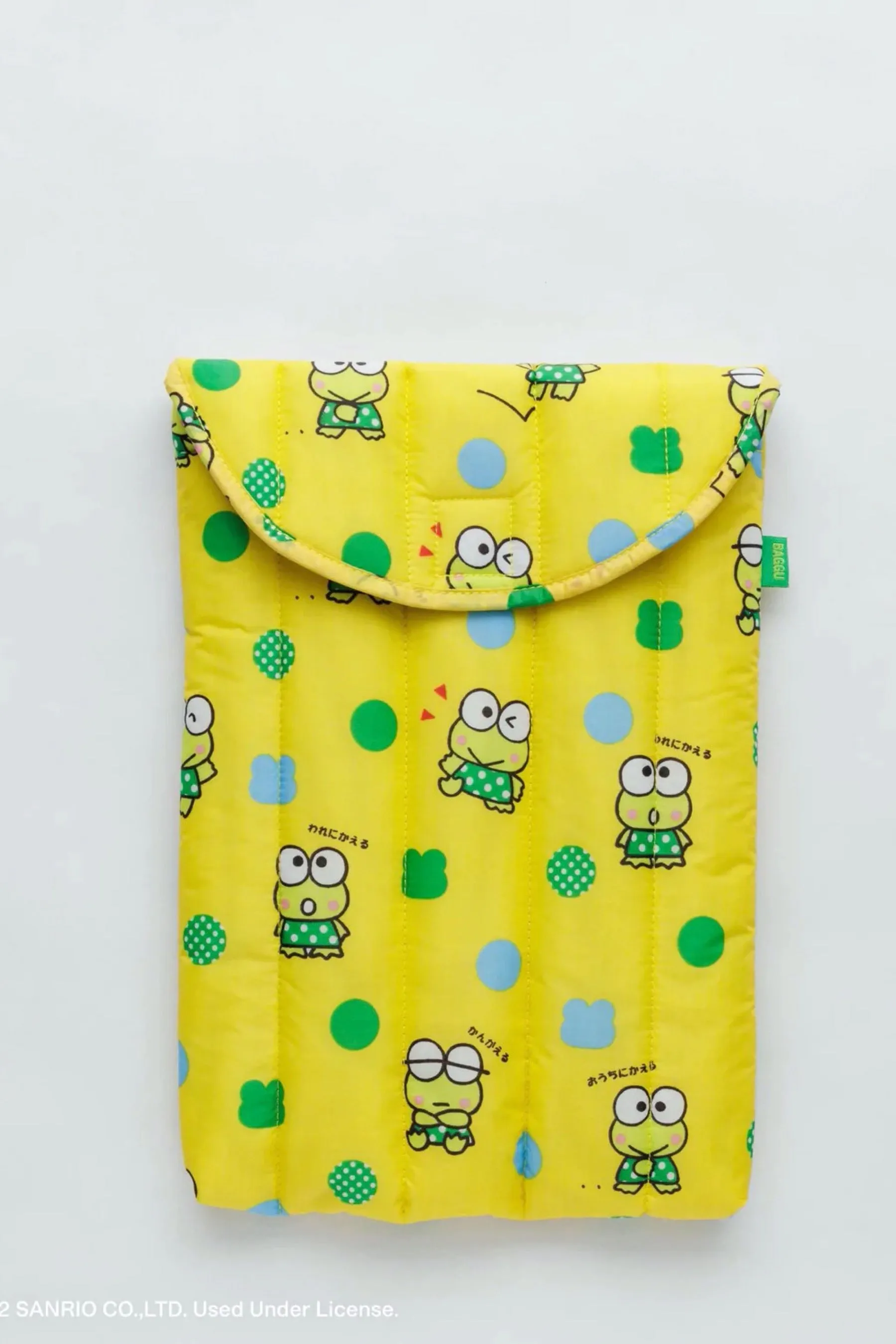 Keroppi Puffy Laptop Sleeve