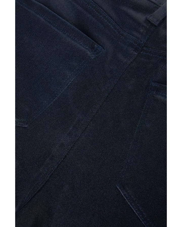 L'Agence Ruth Coated Straight Leg Jean