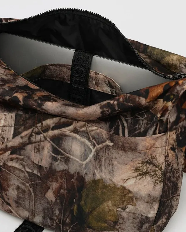 Nylon Messenger Bag - Photo Forest