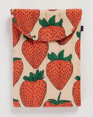 Puffy Laptop Sleeve 16" - Strawberry