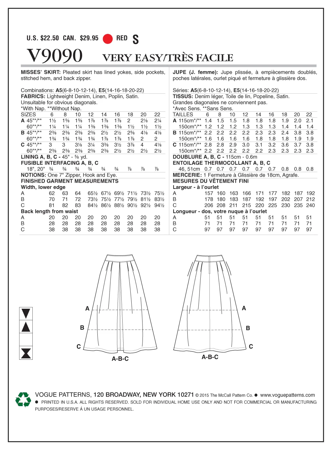 SKIRT - V9090