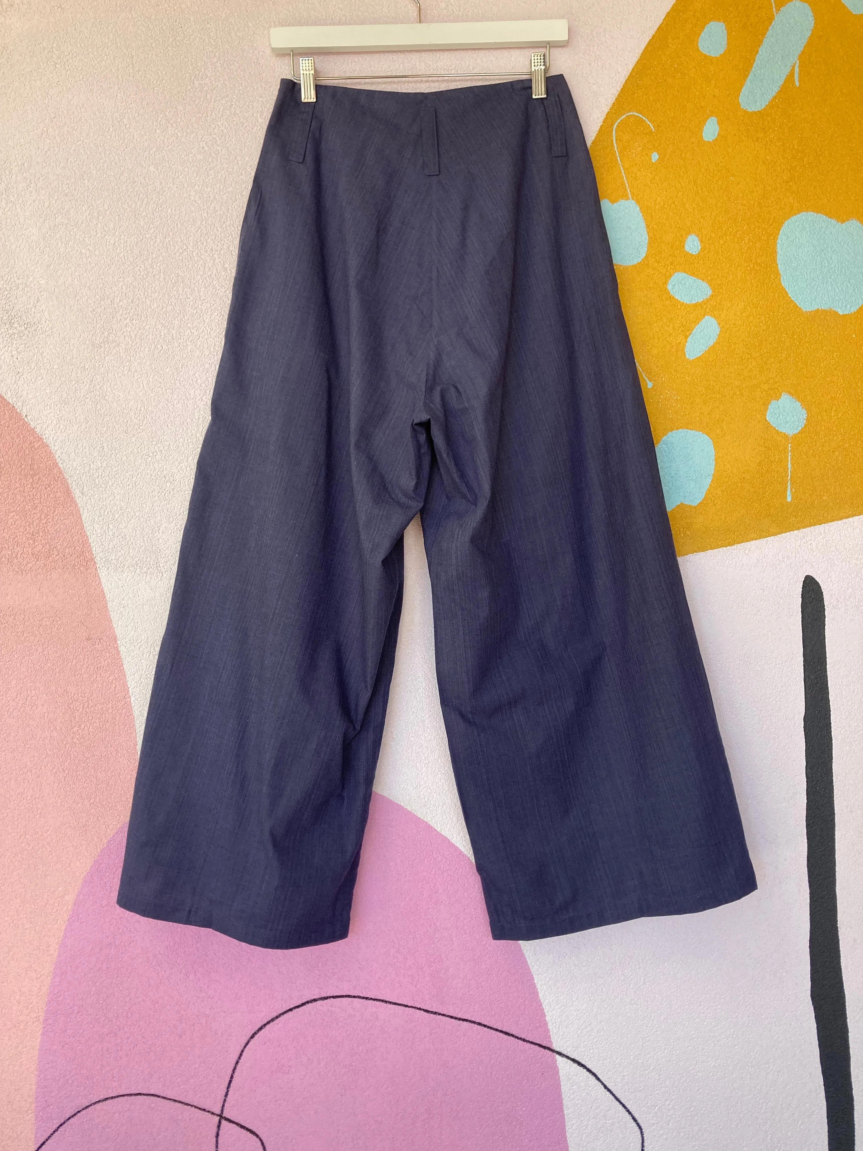 Soft Wide Pant, Blue