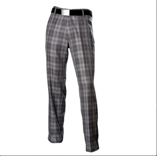 Tartan Trousers in Polyviscose