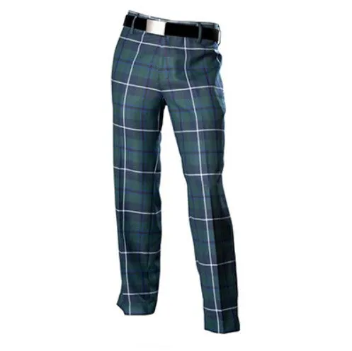 Tartan Trousers in Polyviscose