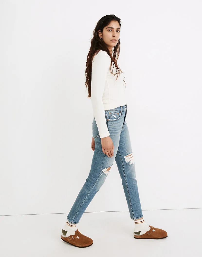 The Perfect Vintage Straight Jean in Berrimore Wash