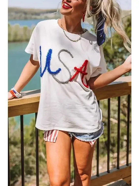 USA Tinsel T-Shirt