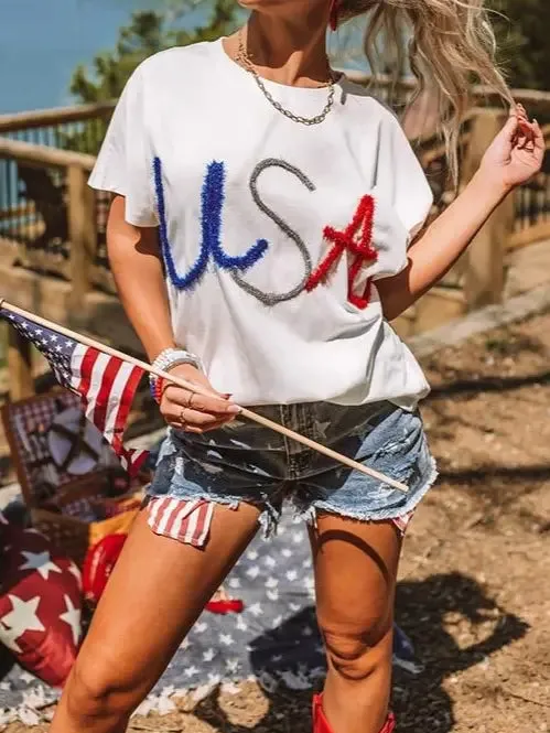 USA Tinsel T-Shirt