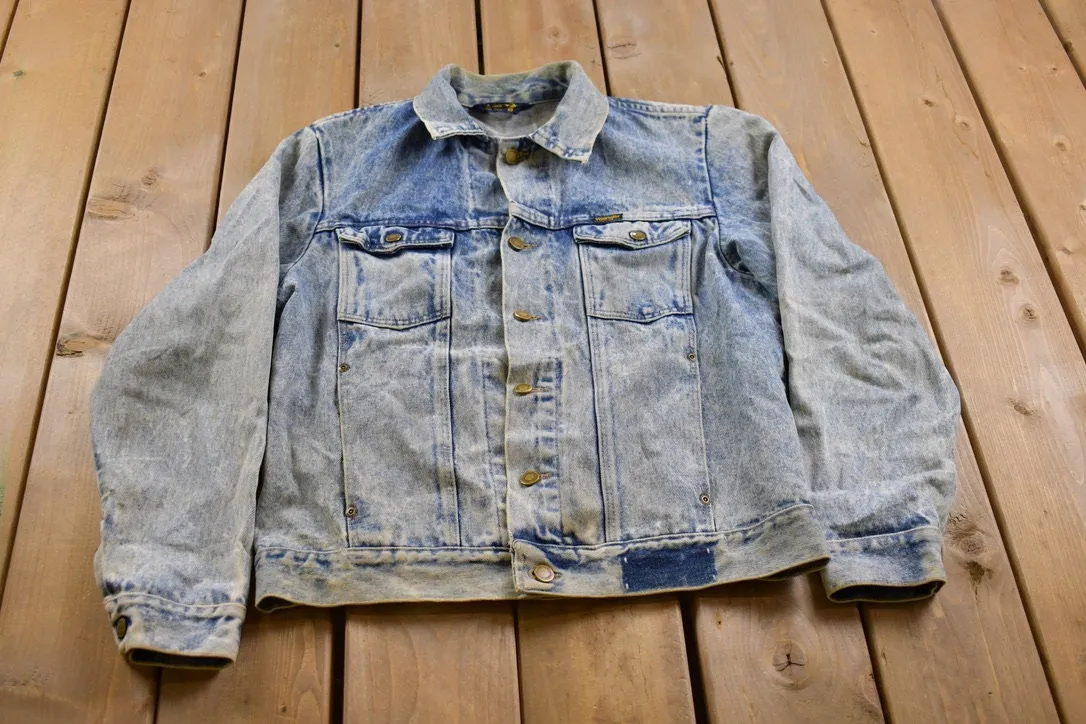 Vintage 1990s Wrangler Denim Jean Jacket