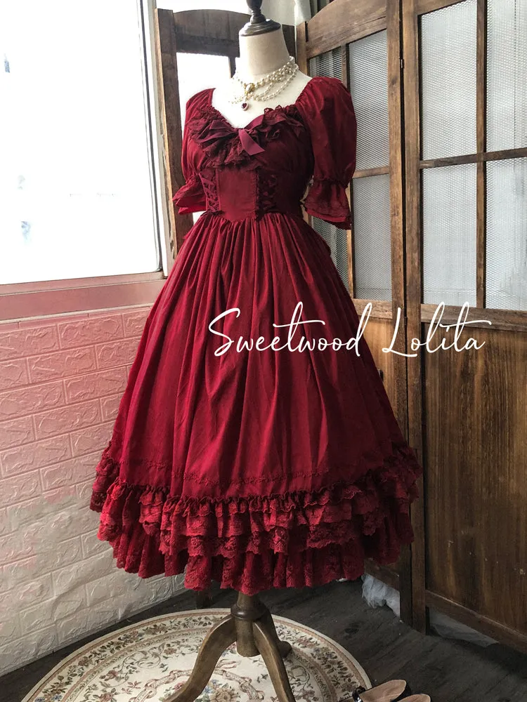 Vintage Coquette Princess Tea Dress [the Kiss of Nichols]