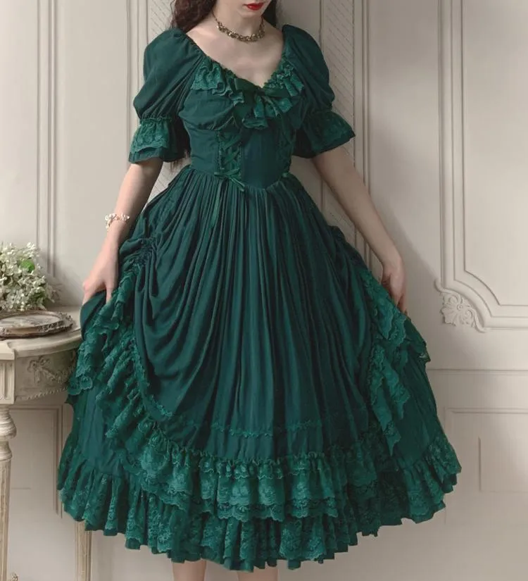 Vintage Coquette Princess Tea Dress [the Kiss of Nichols]