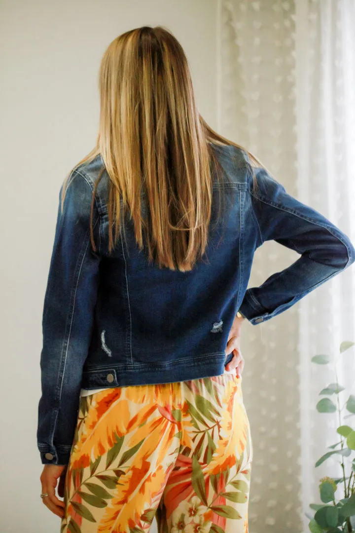 Vintage Washed Denim Jacket