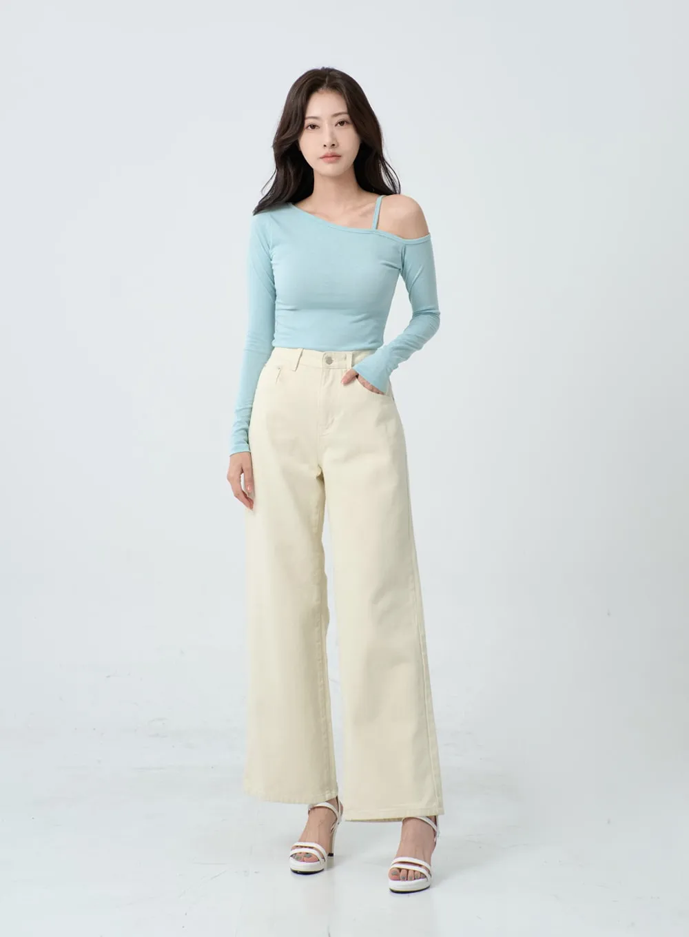 Wide Leg Cotton Pants IO24