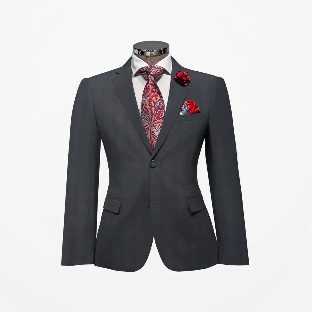 Woodland Slim Fit Plaid Suit